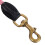 2 coleiras pets c/ fivela metálica, giratório e (bronze) 5