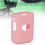Pink Silicone Protective Case for Mic 2 Transmitter Anti Scratch Dust Resistant 5