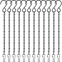 Innovativi ganci per piante, catene resistenti alle intemperie per decorazioni da esterno, lunghezza regolabile, adatti per un uso intensivo,