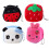 4 carteiras p/ (coelho, , ladybug) 2
