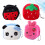4 carteiras p/ (coelho, , ladybug) 3