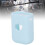 Blue Silicone Protective Cover for Mic 2 Transmitter, Dustproof & Scratch-Resistant 4