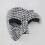 Rhinestones Masquerade Masks Half Face-diamond prince black 7