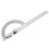 Stainless Steel Twoarm Angle Protractor With Adjustable Scale, Locking Mechanism, Engineer Angle Ruler 1