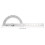 Stainless Steel Twoarm Angle Protractor With Adjustable Scale, Locking Mechanism, Engineer Angle Ruler 2