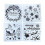 Christmas Cakes Baking Templates Baking Tool for-Small PZ0075 4