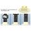 Silicone Desktop Mount for Pocket 3 Camera Support, Yellow 11