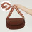 bolsa de mão com alça de corrente para , simples resina 5