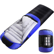 Sleeping Bags for Adults, AllWeather Warm And Cold, Waterproof, Lightweight, Backpacking Camping Gear, Blue