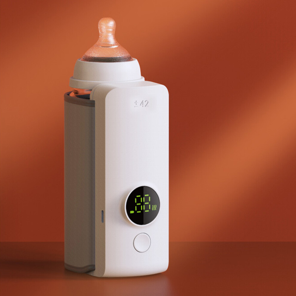 Baby Bottle Warmer Usb Rechargeable 6000Mah, 6 Temp Gears6.5cm 9451363693285