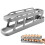 (grey) Egg Dispenser, Space-saving Rolling Eggs Dispenser Automatic Organizer For Refrigerator Storage 1