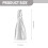 Useful Instrument Protector Bass Guitar Acoustic Case Silver 2
