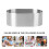 Stainless Steel Oval Mousse Cutter Cake Mold Dessert Ring 10