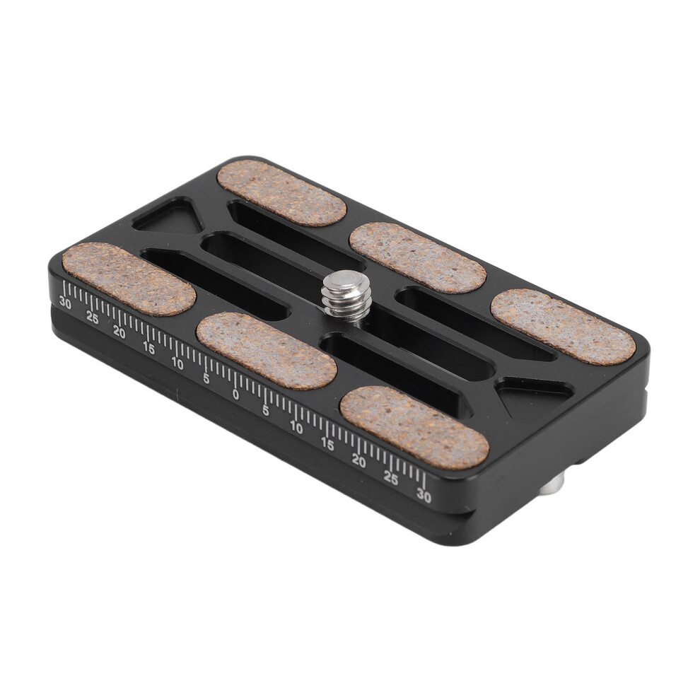 Universal Aluminum Dslr Quick Release Plate 60Mm Scale 1/4In Screw 8451363694498