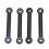 4Pcs RC Car Connecting Rods 1/18 Plastic Front Rear Chassis Replacement 2