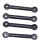 4Pcs RC Car Connecting Rods 1/18 Plastic Front Rear Chassis Replacement 13