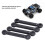 4Pcs RC Car Connecting Rods 1/18 Plastic Front Rear Chassis Replacement 5