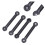 4Pcs RC Car Connecting Rods 1/18 Plastic Front Rear Chassis Replacement 3