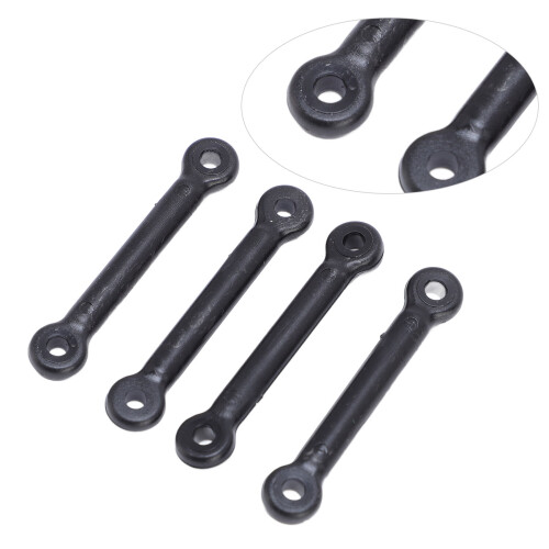 4Pcs RC Car Connecting Rods 1/18 Plastic Front Rear Chassis Replacement 2