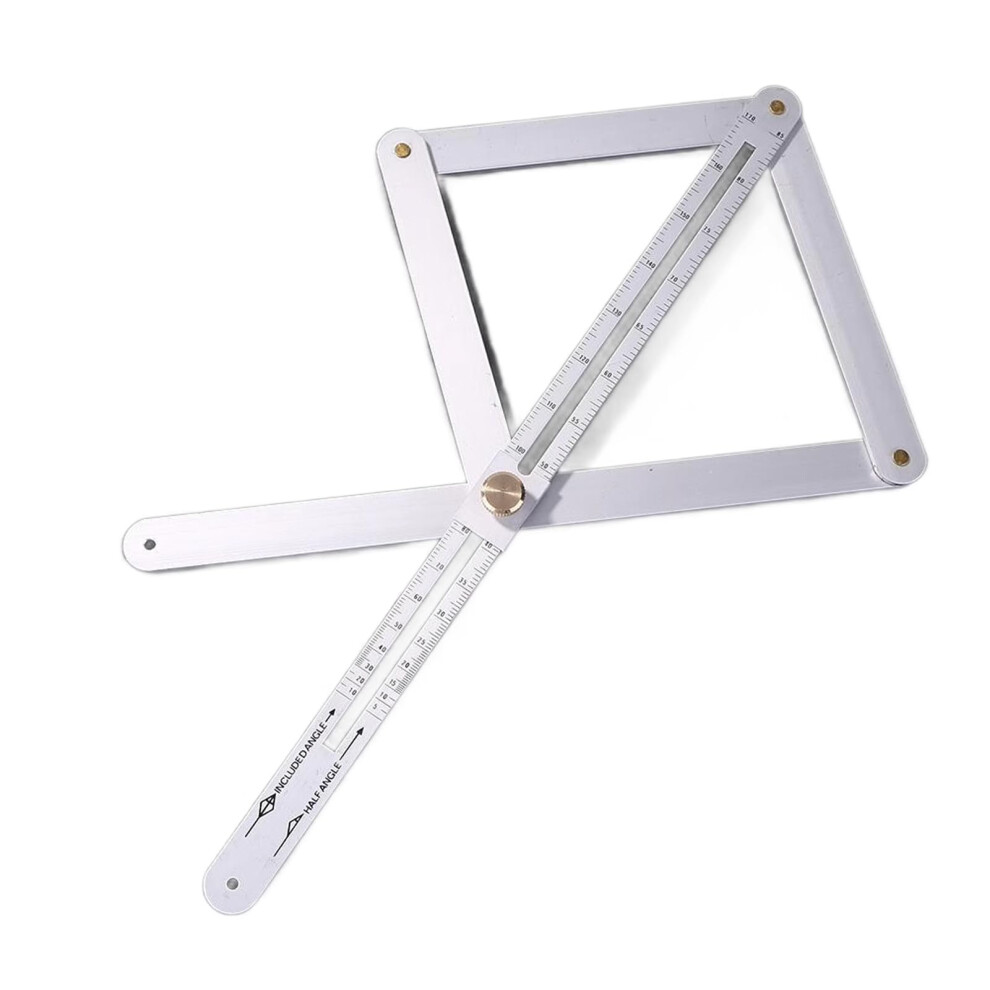 Protractor Tool Portable Multipurpose Not Bend Structure Accurate Angle Finders For Contractors Renovations 9323874155241