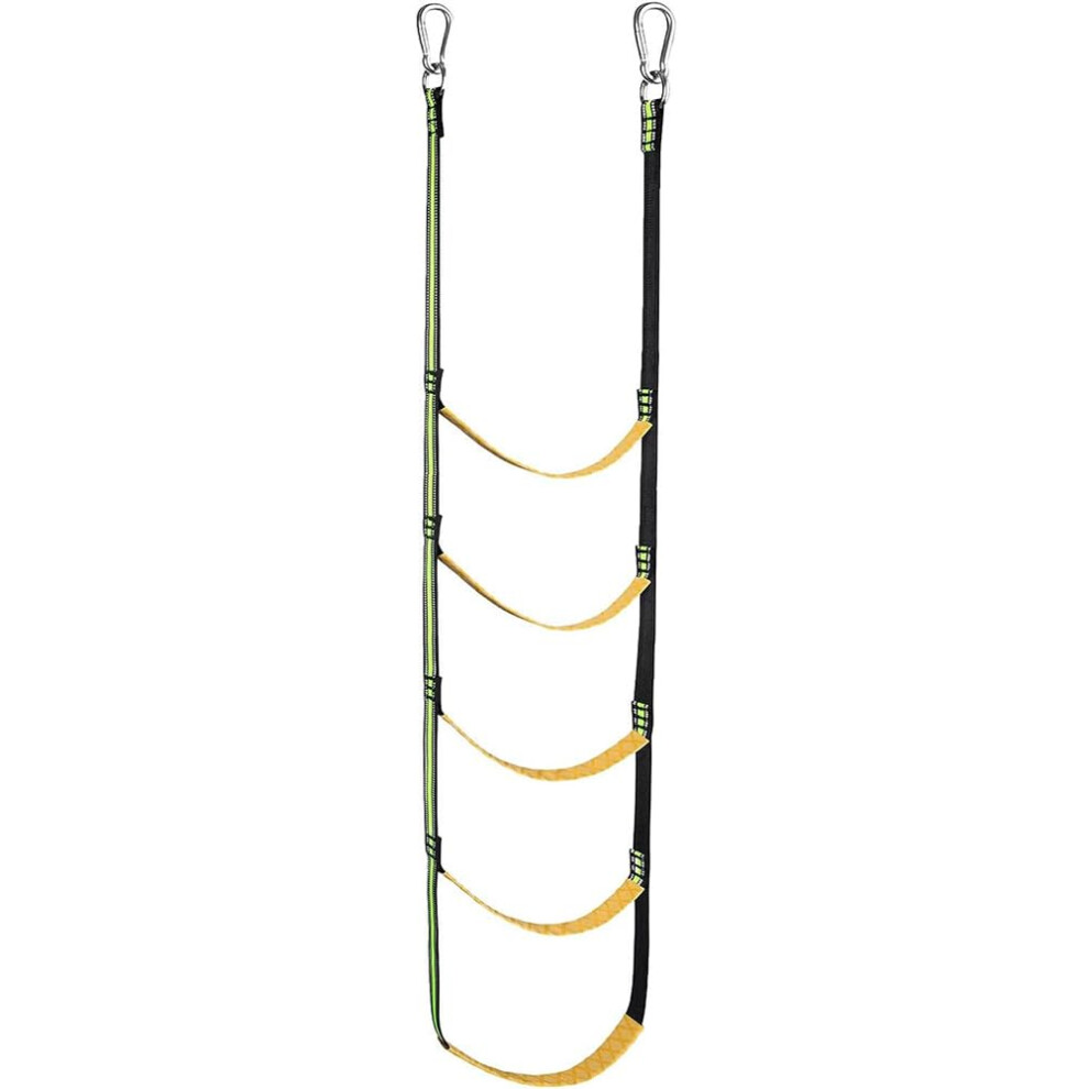 5 Step Boat Portable Ladder Extension With Nonslip Soft Steps For Fishing Boat, Inflatable Boat, Kayak, And Boat 9105992346660
