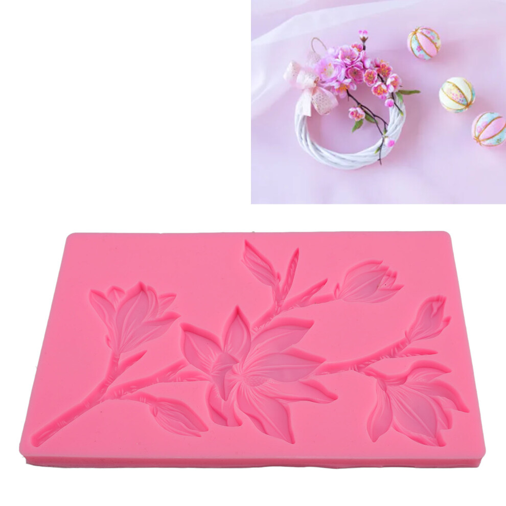 Flower Silicone Molding Tray 3D Dried Flower Cake Chocolate Resin Decorative Tool-image-OPC-PN6V2WF-NEW