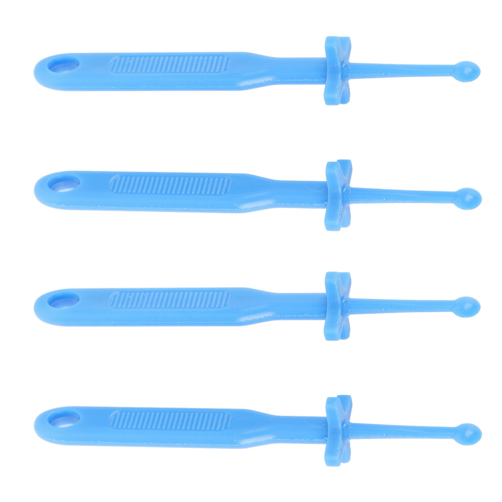 4pcs Ear Wax Removal Tool Set ABS â Safe Guard & Reusable Plastic Ear Scoops