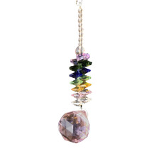 Encantadores pingentes de cristal coloridos, uma decoração brilhante para o seu paraíso pessoal.