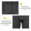 Hip Protective Padded Shorts Polyurethane EVA Shock Absorption for Skiing L 5