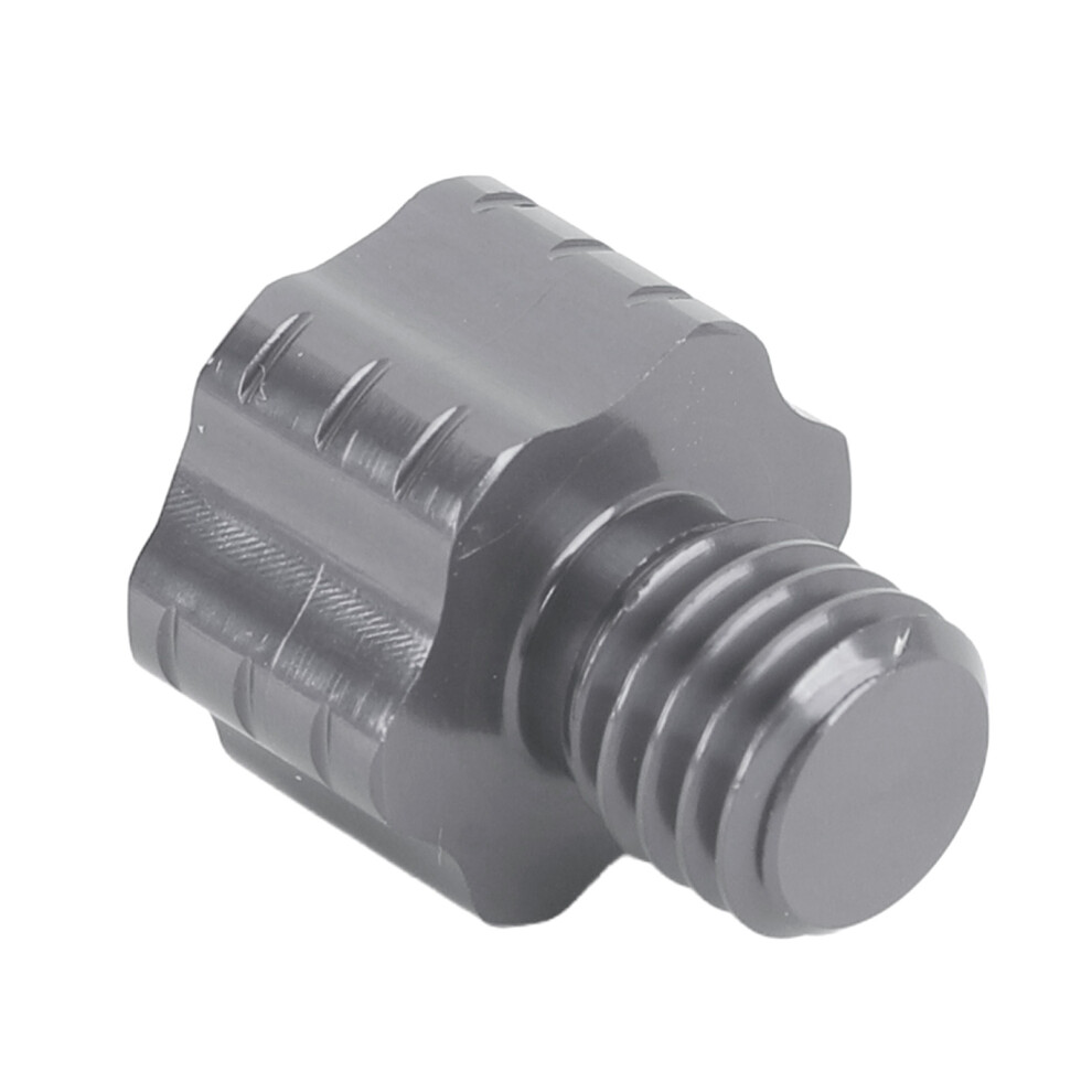 2 Pcs Aluminium Alloy 10Mm Reverse Thread Mirror Hole Plugs For Motorcycles 4921363693905