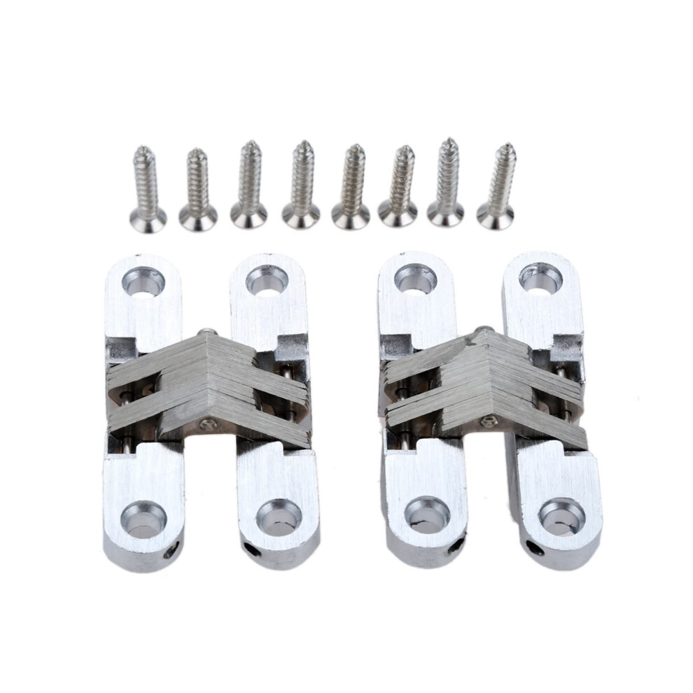 Replacement Hinge Drawer Hinges 304 Stainless Steel Hidden Concealed Folding Door Hinge With Screws 19X95mm 13X45mm 9323874156156