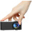 Mini Home Theater Projector Portable Wireless Smartphone Compatible MultiFunction Projector Easy Install 2