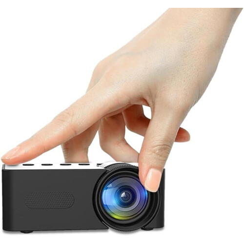 Mini Home Theater Projector Portable Wireless Smartphone Compatible MultiFunction Projector Easy Install 1