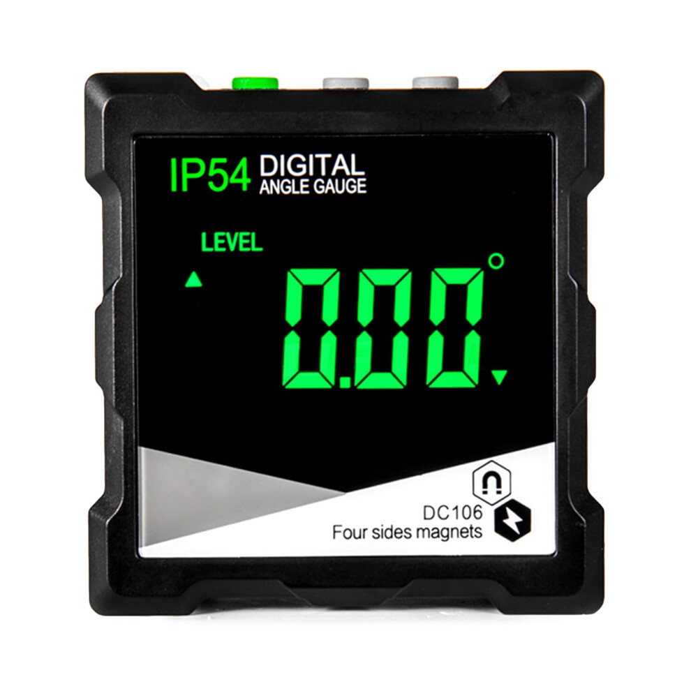 Digital Angles Finder Inclinometer Cube Protractor Bevel Gauge Digital Electronic Protractor Black 9339159419823