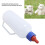 Lamb Feeding Bottle with Soother & Handle, 1L Capacity, Plastic Rubber 5