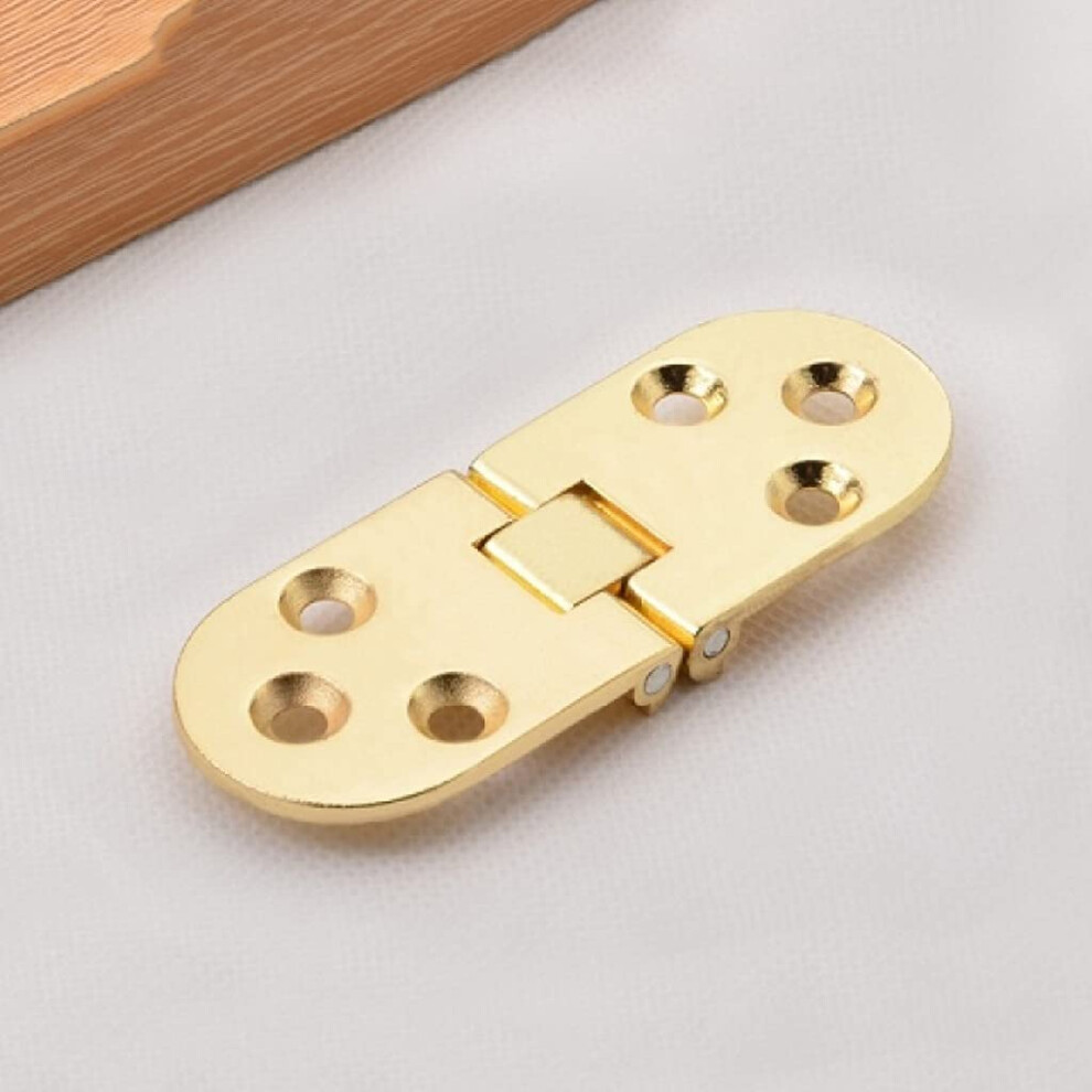 180 Degree Plane Folding Table Hinge Cabinet Door Hinge Flat Furniture Fittings Gray (Gris) Color 9339159420386