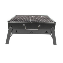 Mini Barbecue Grill Folding Camping BBQ Grill Stainless Steel Barbecue Rack Portable Outdoor Grill Compact Size