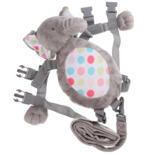 à peluche avec laisse de