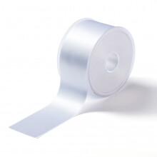 50mm Prym Satin Ribbon White - per metre