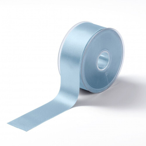 Prym 38mm Prym Satin Ribbon  Light Blue - per metre