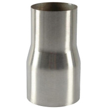 (51mm to 63mm) Universal Stainless Steel Exhaust Pipe Connector Tube Adapter For Most Cars
