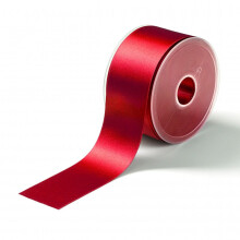 50mm Prym Satin Ribbon Dark Red - per metre
