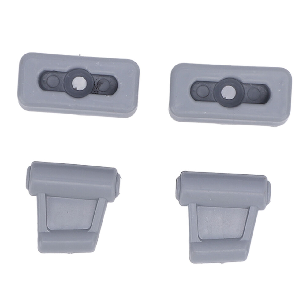 High Strength Plastic Sun Visor Clips For R107 1971-1989 Gray 6901363699662