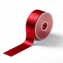 38mm Prym Satin Ribbon Dark Red - per metre