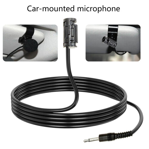 Professional In Vehicle Mics Enhances Speech-Bent plug 4 M 1