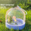 Ventilated Parrots Cage For Travel With Secure Locking-Yellow 2