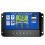 Solar Charge Maestro: 30A PWM solcellecontroller, industriel mikrocontroller, automatisk parameterlagring, dobbelt USB-udgang til blybatterier, 2