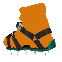 Aérateur facile à installer et à utiliser, chaussures d'aération professionnelles pour l'entretien des pelouses, supporte jusqu'à 181 kg (399