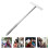 Welcome Sign Holder Displaying Cheer Telescoping Pole Silver 4