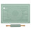 1 Set Silicone And Face Pads Wood Small Rolling Pin Bread 8